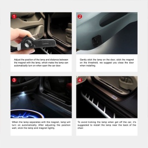 Set Proiectoare Led Logo Universale Audi - Img 3