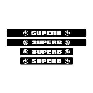 Set protectie praguri Skoda Superb