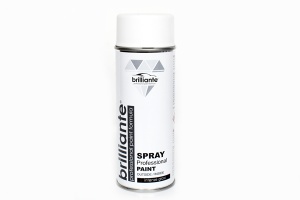 Spray Vopsea Acrilica BRILLIANTE – Alb Pur Mat RAL 9010, 400 ml