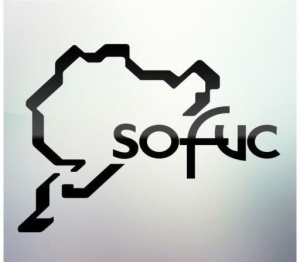 Sticker auto geam Sofuc