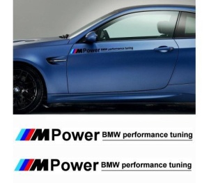 Sticker auto laterale BMW (set 2 buc.)