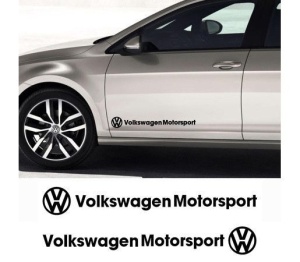 Sticker Auto Laterale Volkswagen Motorsport