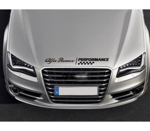 Sticker capota Alfa Romeo (v1)