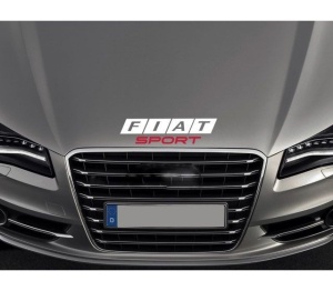 Sticker Capota Fiat Sport