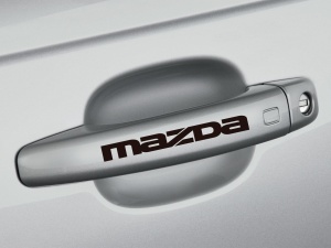 Sticker manere usa - Mazda (set 4 buc.)