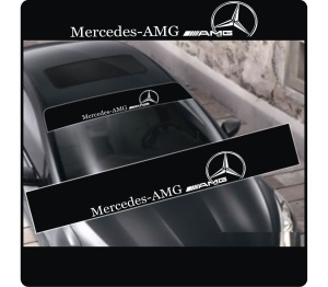 Sticker parasolar auto AMG