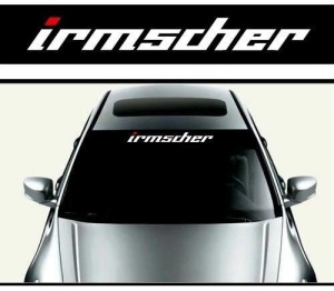 Sticker parasolar auto Irmscher