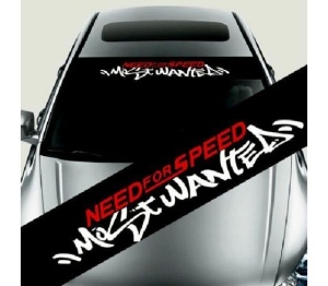 Sticker parasolar auto NFS