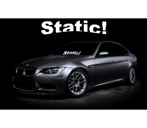 Sticker Parbriz Static