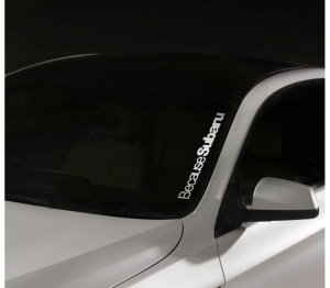 Sticker Parbriz Subaru