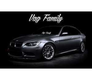 Sticker Parbriz Vag Family