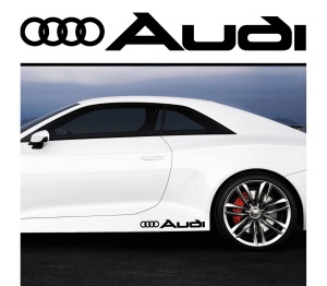 Sticker prag Audi (set 2 buc) - v5