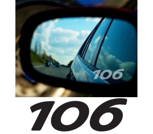 Stickere oglinda Etched Glass - 106