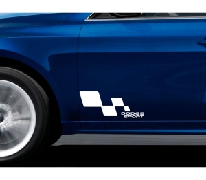 Stickere portiere Sport Flag - DODGE