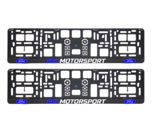 Suporturi Numar Inmatriculare Ford Rs