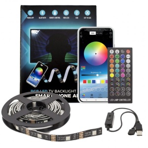 Banda Led Smart pentru TV - RGB - 340cm - Img 1