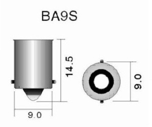 Bec Led BA9S cu 5 Leduri SMD - Img 2