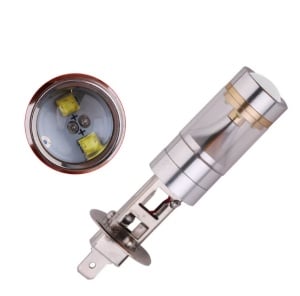 Bec Led H1 cu Lupa 30W 12-24V - Img 1