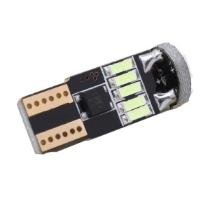 Bec Led T10 Rosu Canbus 15 SMD 4014 12V - Img 2