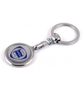 Breloc Auto Metalic Silicon Premium Lancia