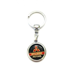 Breloc Auto Metalic Silicon Premium Mitsubishi