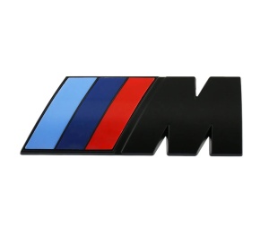 Emblema Metalica M BMW - Negru