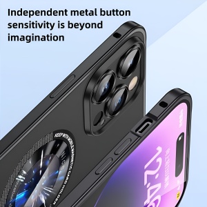 Husă MagSafe iPhone 15 Pro – Metalică, Antișoc, Wireless Charging - Img 6