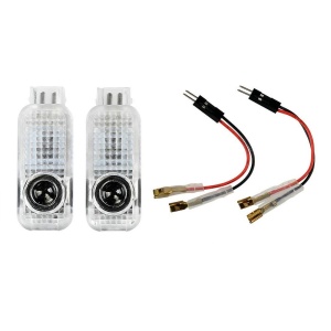 Proiectoare LED Logo Portiere Audi S-Line A3, A4, A5, A6 - Img 6