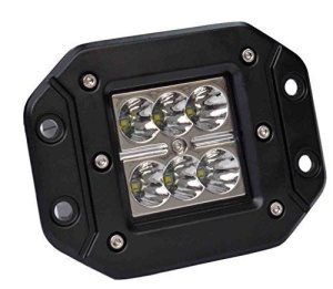 Proiector LED Auto Offroad 18W/12V-24V, 1320 Lumeni, Incastrabil, Flood Beam 90 Grade - Img 2