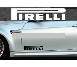 Set 2 buc. sticker auto lateral - PIRELLI