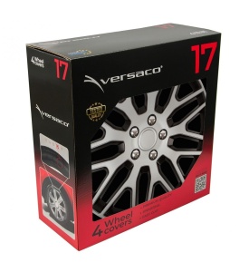 Set 4 Buc Capace Roti Dakar Negru Argintiu 17" - Img 4