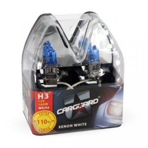 Set Becuri Halogen H3 - 100W + 110% intensitate Alb Xenon - Img 2