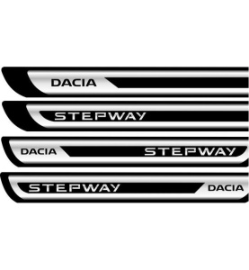 Set Protectii Praguri Crom - Dacia Stepway - Img 1