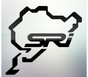 Sticker auto geam SRI