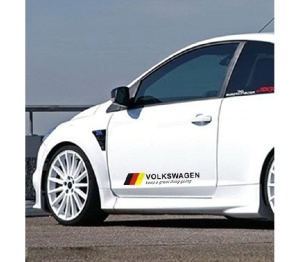 Sticker auto lateral VW (set 2 buc.)