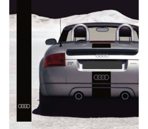 Sticker Capota Audi (v2)