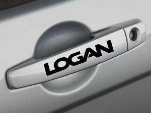 Sticker manere usa - Logan (set 4 buc.)