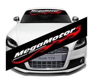 Sticker parasolar auto MegaMotors