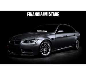 Sticker Parbriz Financial Mistake