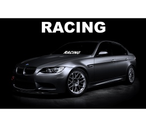 Sticker Parbriz Racing