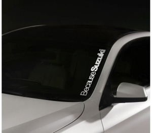 Sticker Parbriz Suzuki