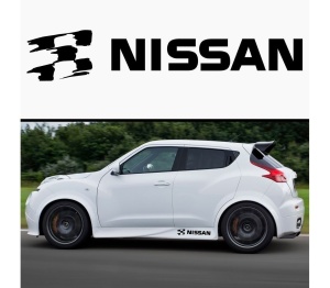 Sticker prag NISSAN (set 2 buc)