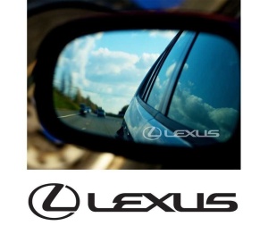 Stickere oglinda Etched Glass - Lexus