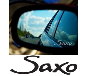Stickere oglinda Etched Glass - Saxo