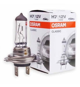 Bec Halogen Osram Classic H7 12V 55W PX26D - Img 2