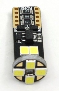 Bec Led T10 Canbus Cu 8 SMD 12-24V - Img 6