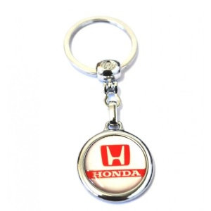 Breloc Auto Metalic Silicon Premium Honda