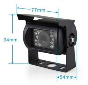 Camera Marsarier Cu Infrarosu 12V - 24V C134 Pentru Camioane, Autocare, Bus-uri - Img 2