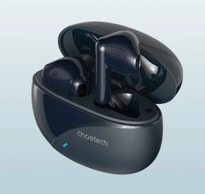 Căști Bluetooth TWS In-Ear Choetech BH-T24 Dark Blue - Img 1
