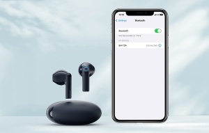Căști Bluetooth TWS In-Ear Choetech BH-T24 Dark Blue - Img 3
